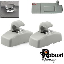 2x Clip Sonnenblendenhalter