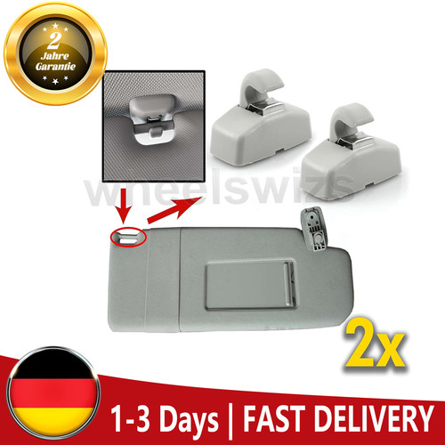 Sonnenblendenhalter clip - 2x,