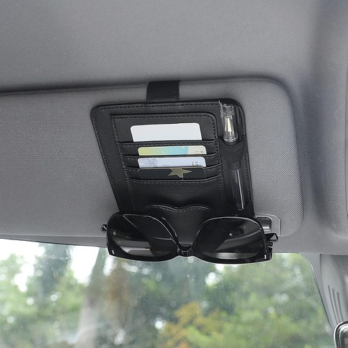 Auto visier organizer leder - auto-visier-organizer,
